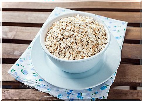 Oats for hair removal