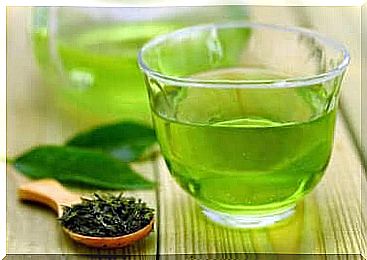 winter food: green tea