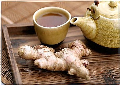 Ginger tea for diarrhea