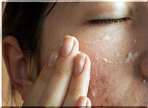 Aspirin as a facial scrub