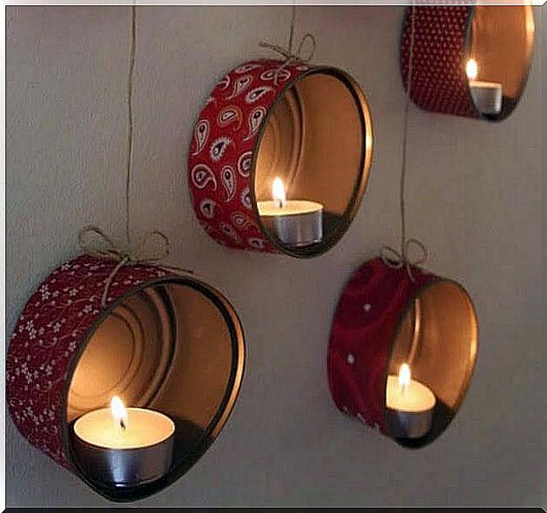 Food cans for lights