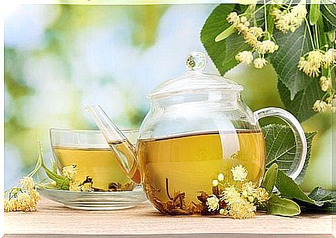 Linden blossom tea