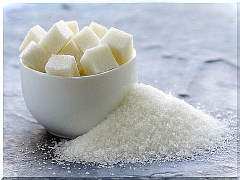 Sugar helps against dark spots on the skin